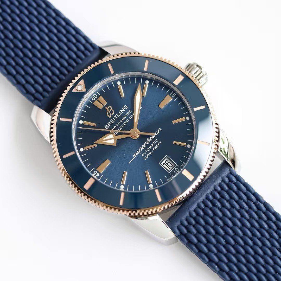 Superocean Heritage II Blue with Rose Accents — KB Factory China Replica Edition - Image 3