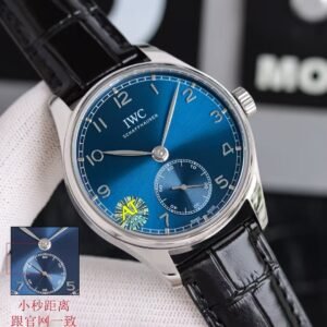 IWC Portuguese Automatic IW358303 Super Clone Replica Blue/Green Dial · Stainless Steel · AZ Factory · Small Seconds · “Portuguese Automatic”