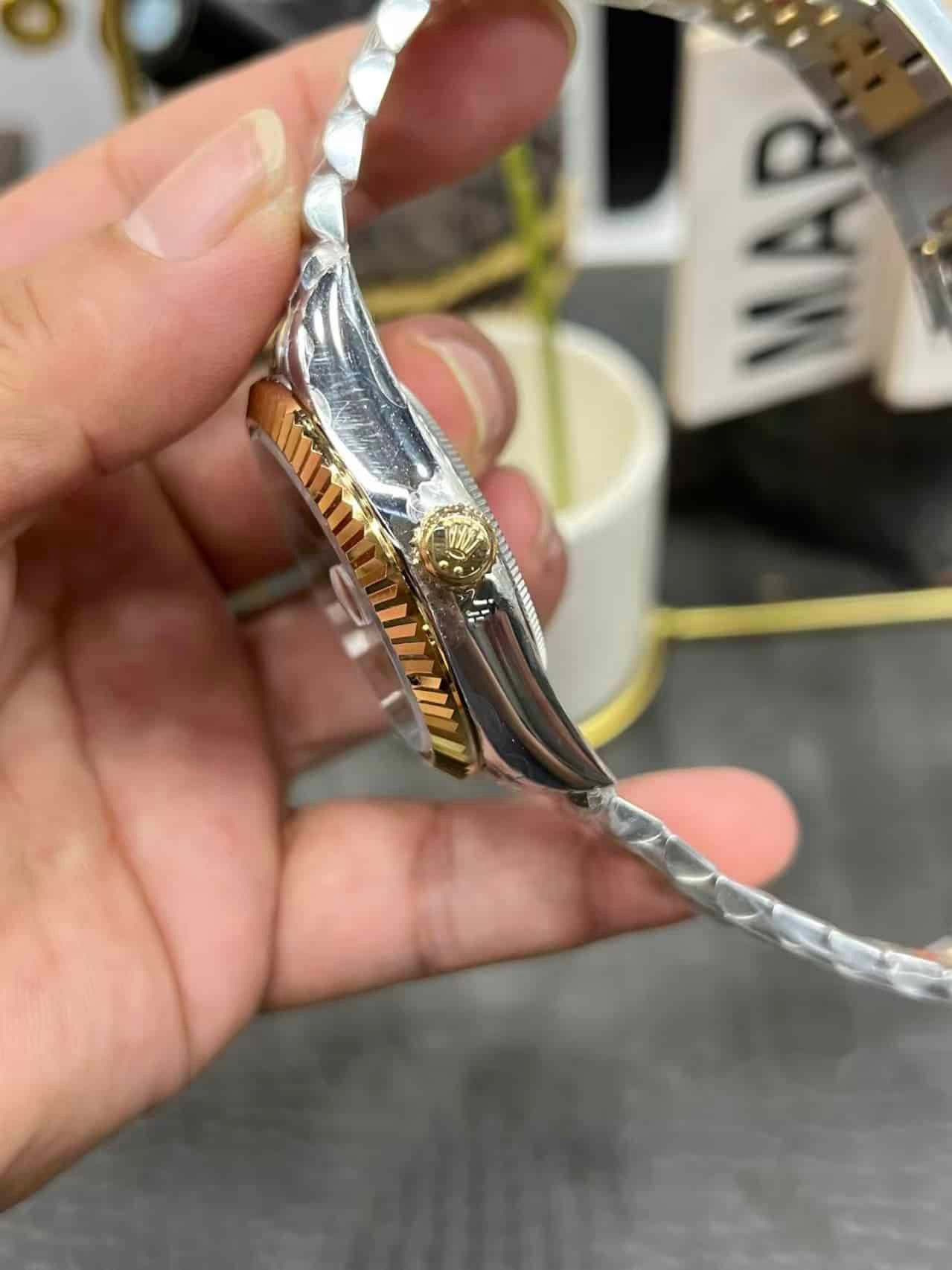 Rolex Sky-Dweller 326933 Black Dial — Clean Factory 1:1 Two-Tone Super Clone - Image 5