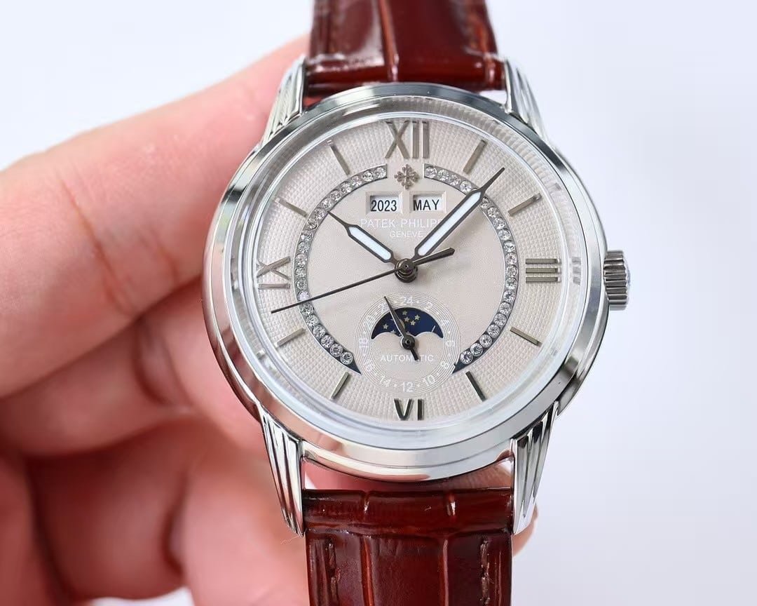 Patek Philippe Annual Calendar Moonphase Ref. 5205G Replica - Image 6