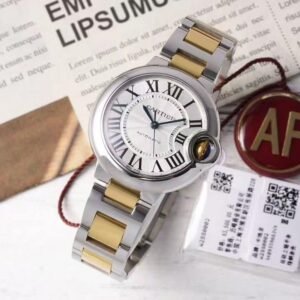 AF Factory Cartier Ballon Bleu Super Clone – Two-Tone Silver & Gold Edition (Model CRW6900365)