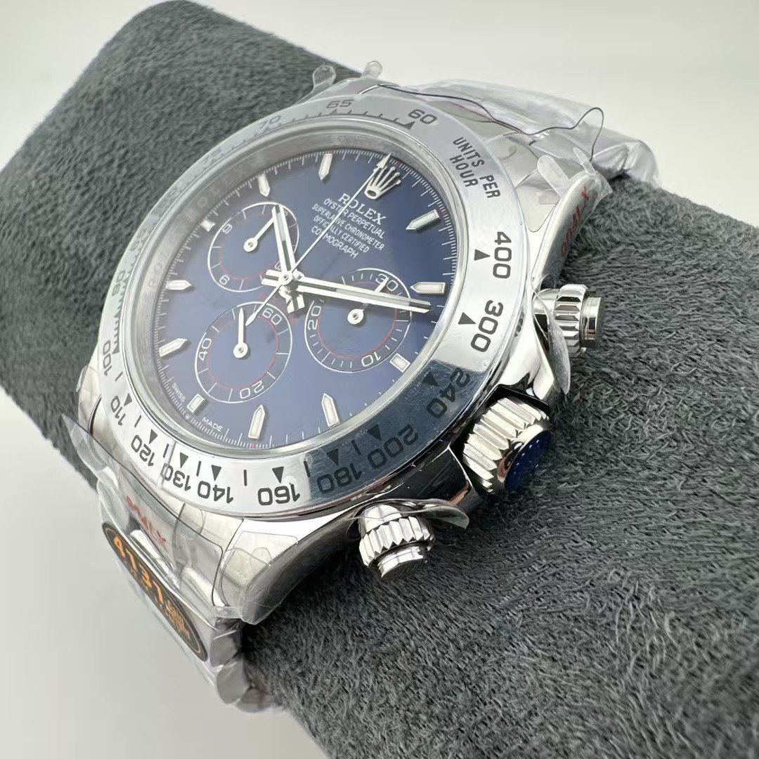 Clean Factory 4131 Super Clone Steel Daytona with Deep Blue Dial (China) - Image 8