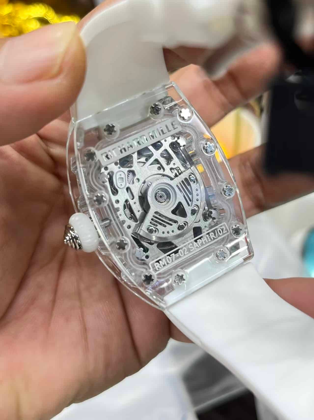 Replica RM 07-01 Sapphire Diamond Edition — Light as Air, Sharp as Precision - Image 8