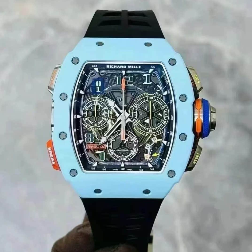 Replica RM 65-01 Blue Edition — Power Meets Precision