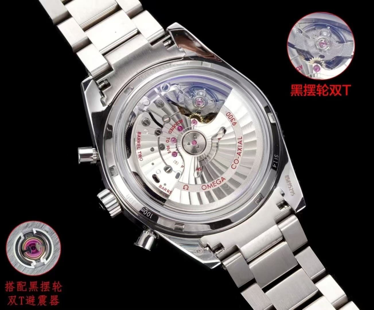 Replica Omega Speedmaster “Ice Blue Dial” - Image 6